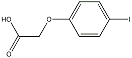 4-碘苯氧基乙酸结构式