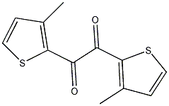 1,2-双(3-甲基噻吩)乙烷-1,2-二酮结构式