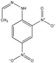 乙醛2,4-二硝基苯腙结构式