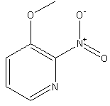 3-甲氧基-2-硝基吡啶结构式