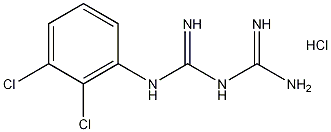 1-(2,3-二氯苯基)双胍盐酸盐结构式
