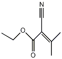 2-氰基-3-甲基丁烯酸乙酯结构式