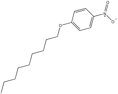 4-硝基苯基壬基醚结构式