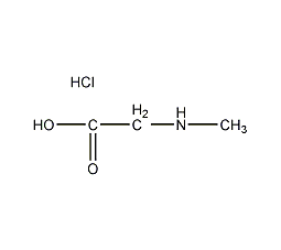 肌氨酸盐酸盐结构式