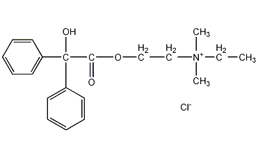 1-二乙基氨基甲酸乙酯苯巴比妥结构式