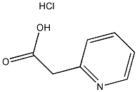 2-吡啶乙酸盐酸盐结构式