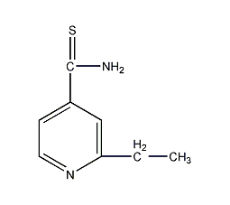 乙硫异烟胺结构式