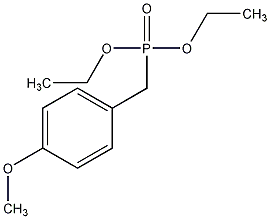 4-甲氧基苯基磷酸二乙酯结构式