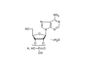 腺苷酸2'(3')-磷酸结构式