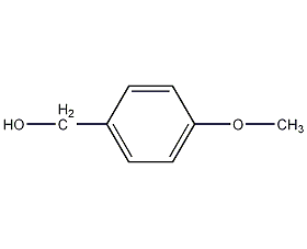 4-甲氧基苯甲醇结构式