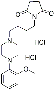 1-(2-Methoxyphenyl)-4-(4-succinimidobutyl)piperazine dihydrochloride结构式