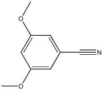 3,5-二甲氧基苯甲腈结构式