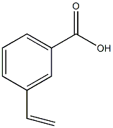 3-乙烯基苯甲酸结构式