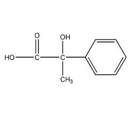 2-羟基-2-苯丙酸结构式