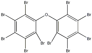 十溴二苯醚结构式
