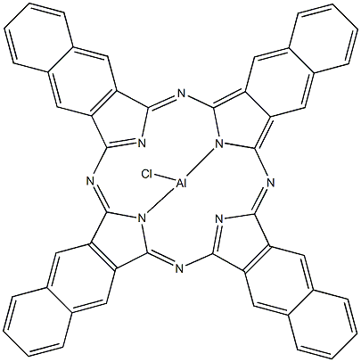 氯化2,3-萘酞菁铝结构式