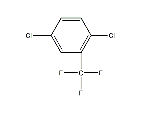 2,5-二氯三氟甲苯结构式