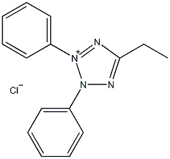 2,3-二苯基-5-乙基氯化四唑结构式