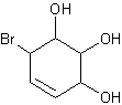 6-溴-3,4,5-三羟基环己基-1-烯结构式