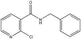 N-苄基-2-氯烟酰胺结构式