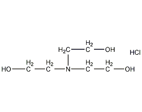三乙醇胺盐酸盐结构式