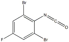 2,6-二溴-4-氟异氰酸苯酯结构式