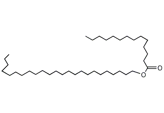 肉豆蔻酸二十四烷酯结构式