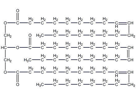 三油酸甘油酯结构式