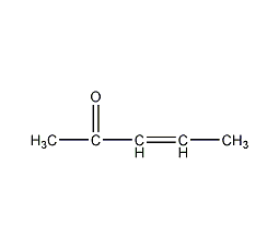 3-戊烯-2-酮结构式