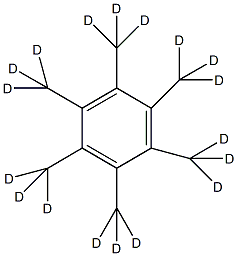 六甲基苯-d18结构式