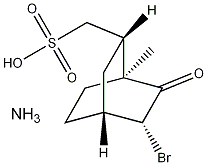 L(-)-α-溴樟脑-pi-磺酸胺结构式