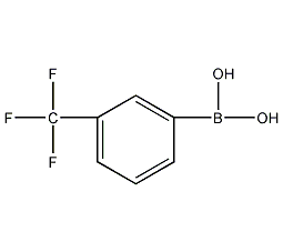 间三氟甲基苯硼酸结构式