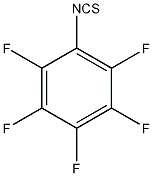 五氟苯硫氰酸酯结构式