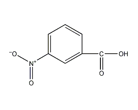间硝基苯甲酸结构式