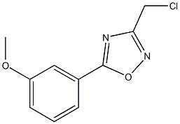 3-(CHLOROMETHYL)-5-(3-METHOXYPHENYL)-1,2,4-OXADIAZOLE