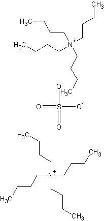 四正丁基硫酸铵结构式