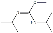 N,N'-二异丙基-O-甲基异脲结构式