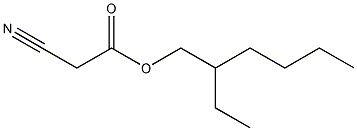 氰乙酸异辛酯结构式