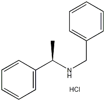 (R)-(+)-N-苄基-α-甲基苯胺盐酸盐结构式