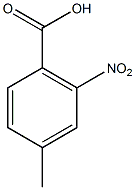 4-甲基-2-硝基苯甲酸结构式