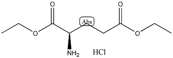 L-谷氨酸二乙酯盐酸盐结构式