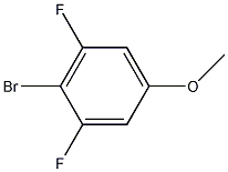 4-溴-3,5-二氟茴香醚结构式
