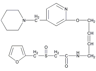 拉呋替丁结构式