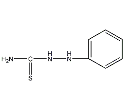 1-苯基-3-氨基硫脲结构式