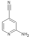 2-氨基-4-氰基吡啶结构式