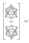 替卡硼烷钴钠结构式