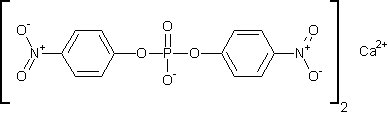 二(4-硝基苯基)磷酸钙结构式