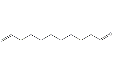 10-十一烯醛结构式