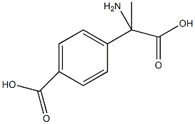 (±)-α-甲基-(4-羧苯基)甘氨酸结构式