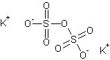 焦硫酸钾结构式